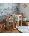 Wasserdichtes Spannbettlaken für großes Ovale 7-in-1-Babybett