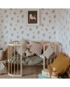 7in1 Babybett mit Matratze - Natur | Waldin