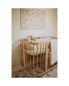 7in1 Babybett mit Matratze - Natur | Waldin