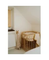 7in1 Babybett mit Matratze - Natur | Waldin