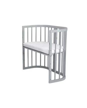 7-in-1-Bettchen mit Matratze Grau | Waldin