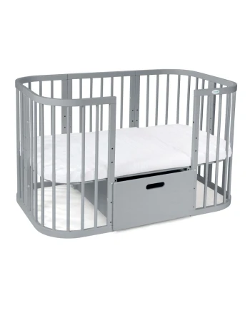 Schublade für das 7-in-1 Kinderbett - Grau