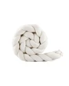 Bettschlange 210 cm Velours – Ecru | Waldin