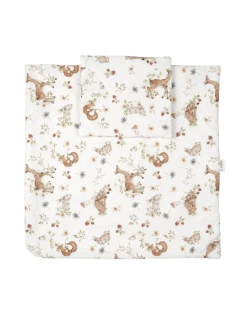 Babyhörnchen 2in1 Decke und Kissen – Polnischer Wald| Waldin