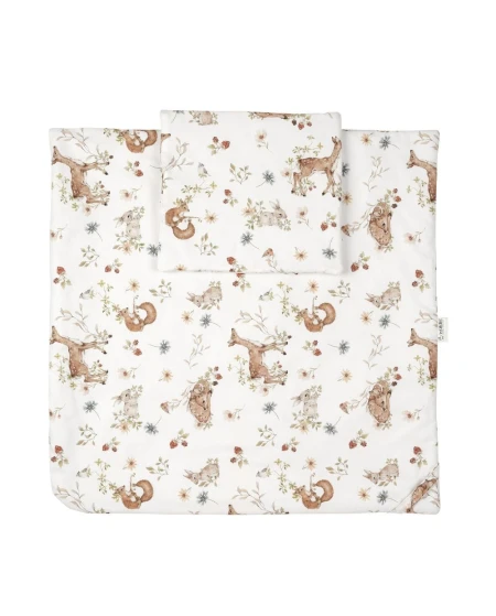 Babyhörnchen 2in1 Decke und Kissen – Polnischer Wald| Waldin