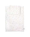 Kinderbettwäsche Junior 90x120 – Braune Blätter | Waldin