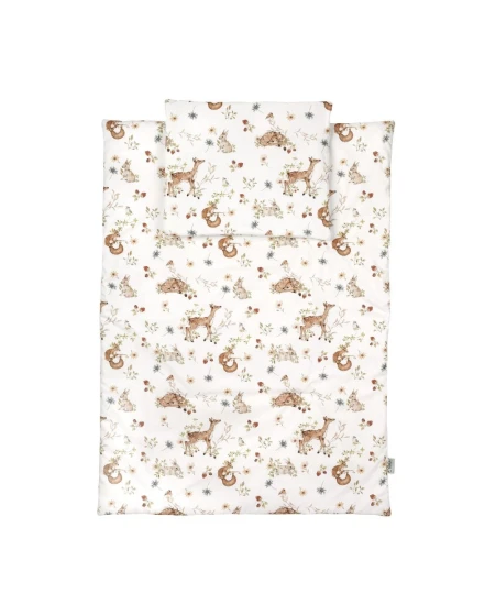 Kinderbettwäsche Junior 90x120 – Polnischer Wald | Waldin