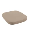 Spannbettlaken aus Baumwolle 73x73cm Taupe 7in1 Babybett WALDIN