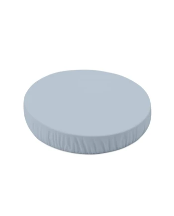 Spannbettlaken aus Baumwolle 73x73 cm – Oval Blau