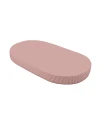 Spannbettlaken aus Baumwolle 123x73 cm – Oval Rosa | Waldin