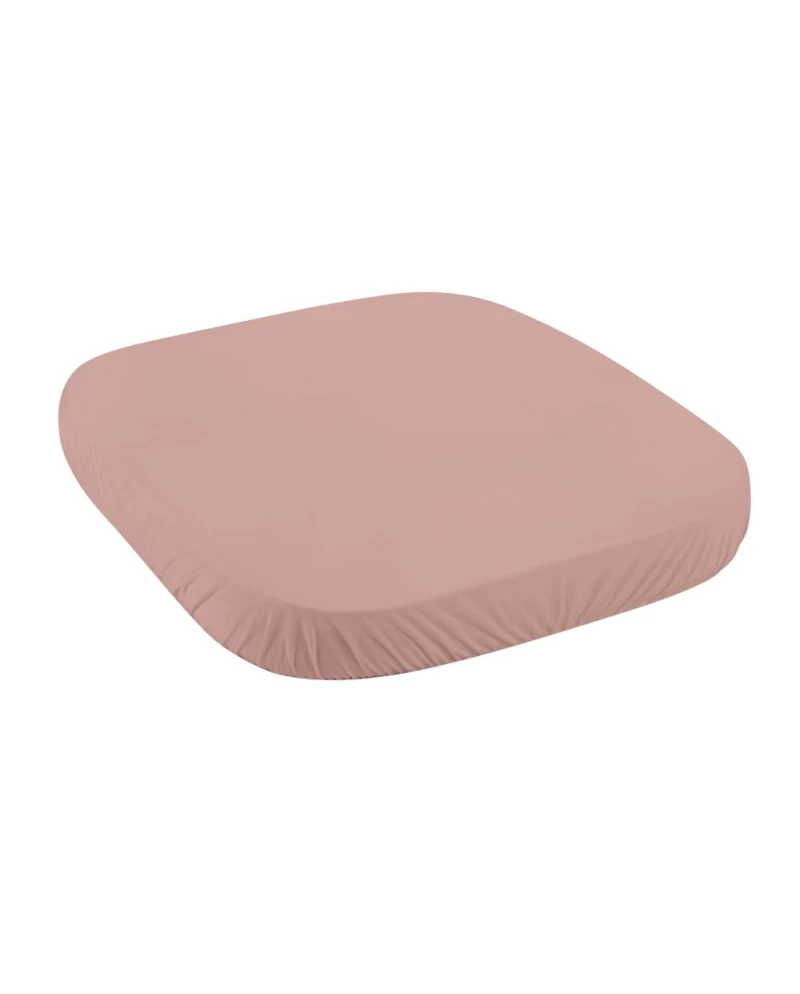 Spannbettlaken aus Baumwolle 73x73cm Rose 7in1 Babybett WALDIN