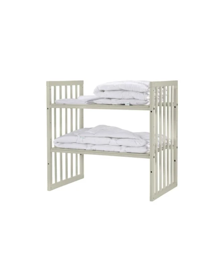 7in1 Babybett mit Matratze - Olivgrün | Waldin
