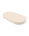Spannbettlaken aus Baumwolle 123x73 cm – Oval Beige