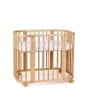 5in1 Babybett mit Matratze und Wiege - Natural
