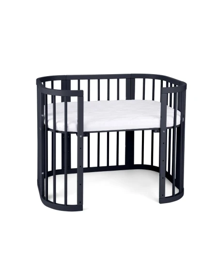 5in1 Babybett mit Matratze und Wiegen | Waldin