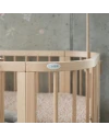 5in1 Babybett mit Matratze und Wiege - Natural