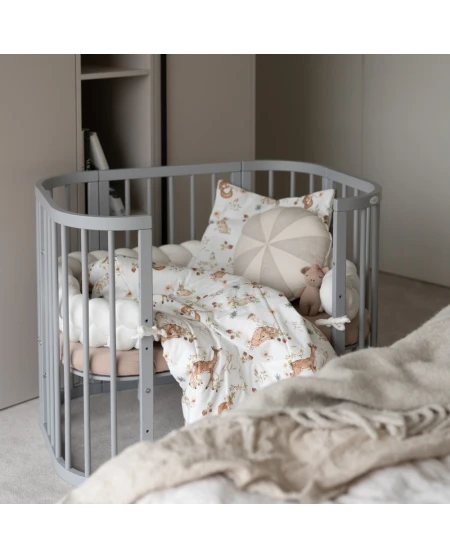 Kinderbettwäsche Junior 90x120 – Polnischer Wald | Waldin
