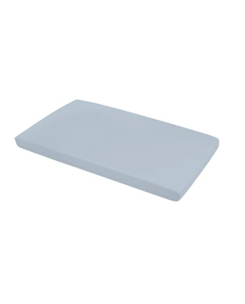 Spannbettlaken für Wickelauflage 70x50 cm – Blau | Waldin