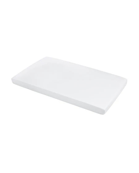 Spannbettlaken für Wickelauflage 70x50 cm – weiß | Waldin