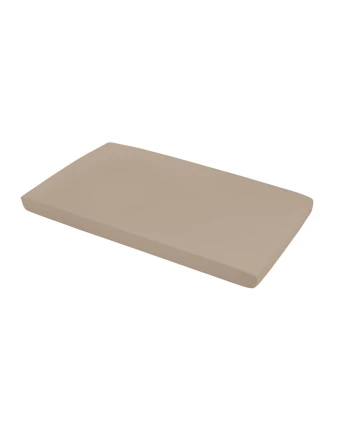 Spannbettlaken für Wickelauflage 70x50 cm – Taupe | Waldin