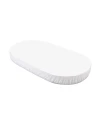 Spannbettlaken aus Baumwolle 123x73 cm – Oval Weiß | WALDIN