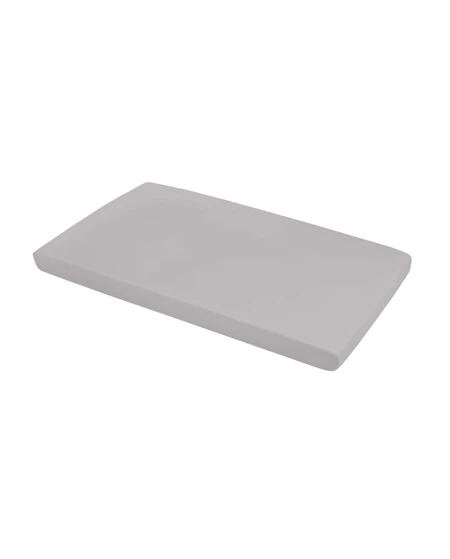 Spannbettlaken für Wickelauflage 70x50 cm – Grau | Waldin