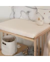 Spannbettlaken für Wickelauflage 70x50 cm – Beige | Waldin