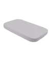 Spannbettlaken aus Baumwolle 124x73 cm – Grau | Waldin