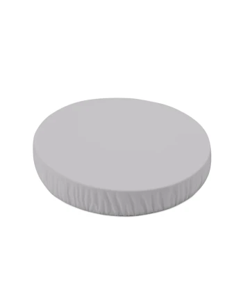 Spannbettlaken aus Baumwolle 73x73 cm – Oval Grau | Waldin