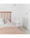 7in1 Babybett mit Matratze Weiß | Waldin