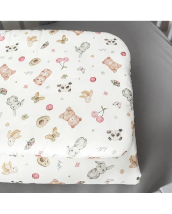 Bambus Kissen mit Füllung 60x40 - CandyCute | Waldin