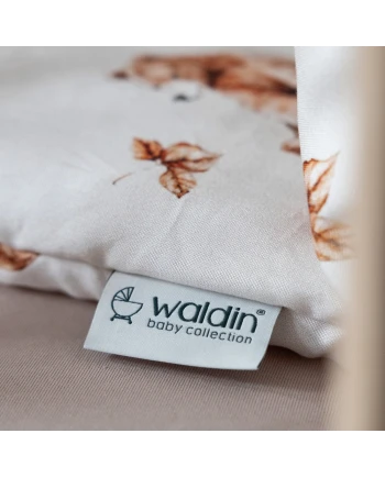 Bambus Kissen mit Füllung 60x40 - Bärchen | Waldin