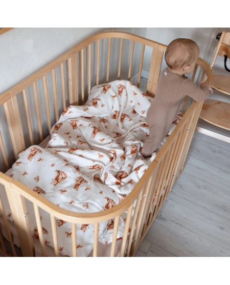 Bambus Decke mit Füllung Bärchen verschiedene Größen
