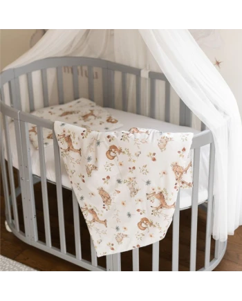 Kinderbettwäsche Junior 90x120 – Polnischer Wald | Waldin