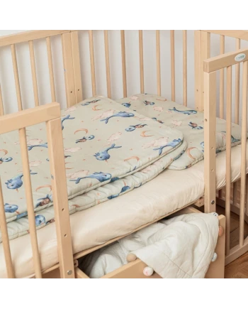 Bambus Decke mit Füllung Wale verschiedene Größen