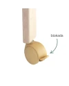 2-in-1-Bettchen mit Matratze - natur