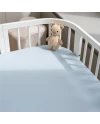Spannbettlaken aus Baumwolle 93x65 für 5in1 Babybett Waldin