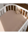 Spannbettlaken aus Baumwolle 93x65 für 5in1 Babybett – Waldin