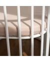 Spannbettlaken aus Baumwolle 93x65 für 5in1 Babybett – Waldin