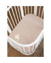 Weißes 5-in-1-Babybett mit Wiege | Waldin
