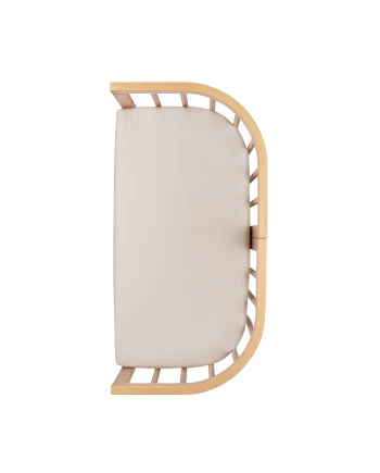Spannbettlaken für Beistellbett 7in1 – Beige | Waldin