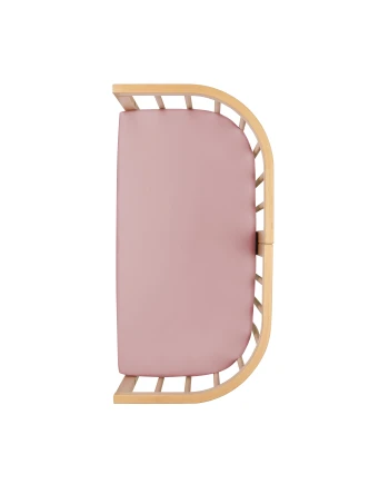 Spannbettlaken für Beistellbett 7in1 – Rose | Waldin
