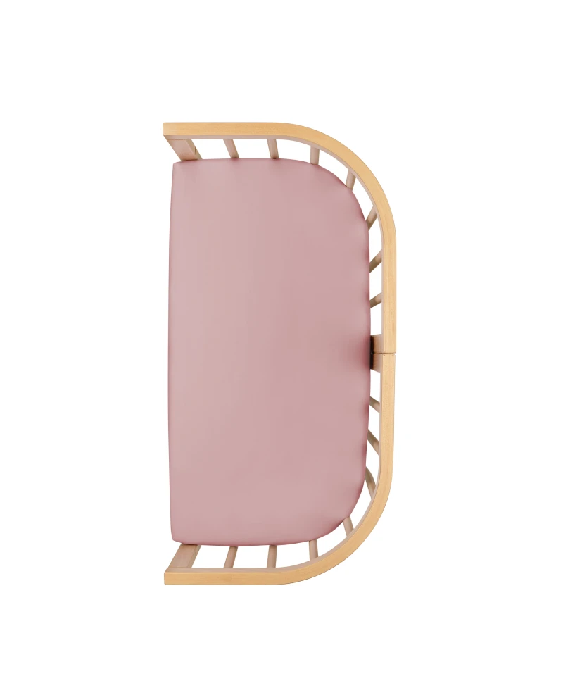 Spannbettlaken für Beistellbett 7in1 – Rose | Waldin Spannbettlaken für Beistellbett 7in1 – Rose | Waldin