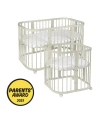 7in1 Babybett mit Matratze - Olivgrün | Waldin