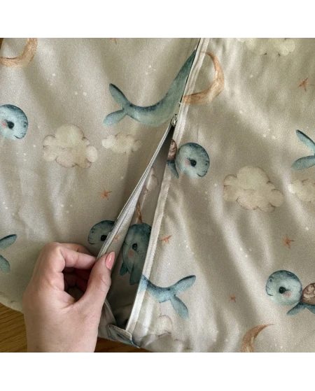 Bambus Babyschlafsack 0–6 Monate | Atmungsaktiv & weich | Waldin