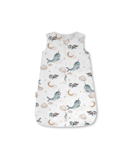 Bambus Babyschlafsack 0–6 Monate | Atmungsaktiv & weich | Waldin