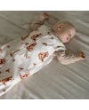 Bambus Babyschlafsack 0–6 Monate Bären Atmungsaktiv&weich Waldin