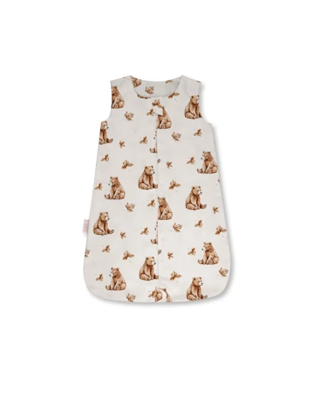 Bambus Babyschlafsack 0–6 Monate Bären Atmungsaktiv&weich Waldin