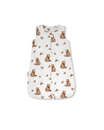 Bambus Babyschlafsack 0–6 Monate Bären Atmungsaktiv&weich Waldin