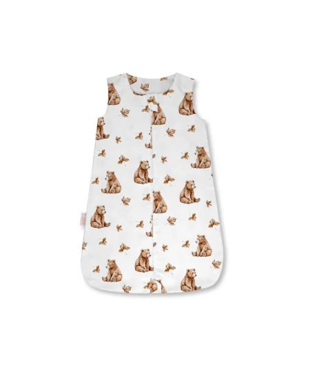 Bambus Babyschlafsack 0–6 Monate Bären Atmungsaktiv&weich Waldin